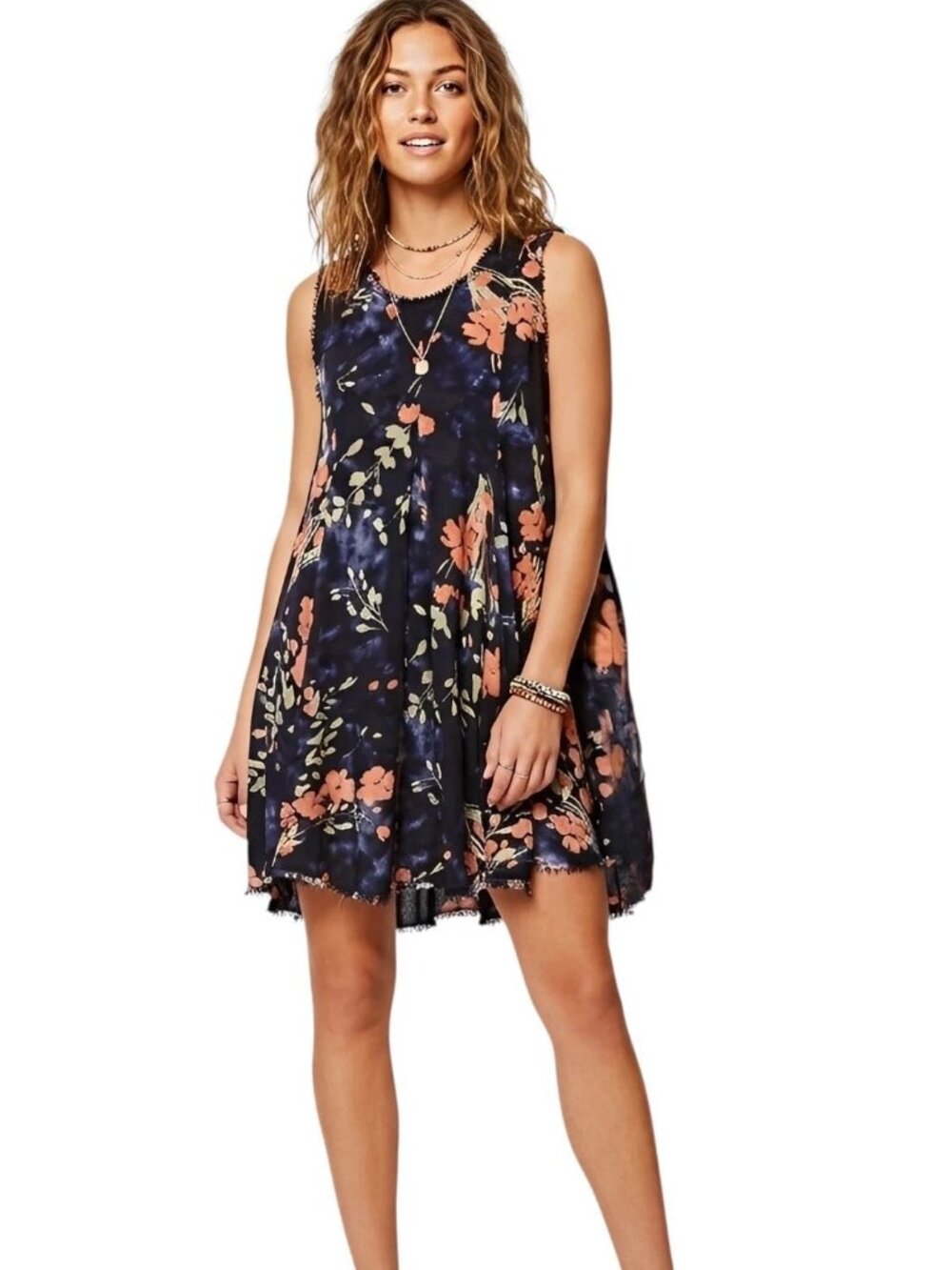 Urban Outfitters Gothic-style small-sized Bohemian-style beach dress